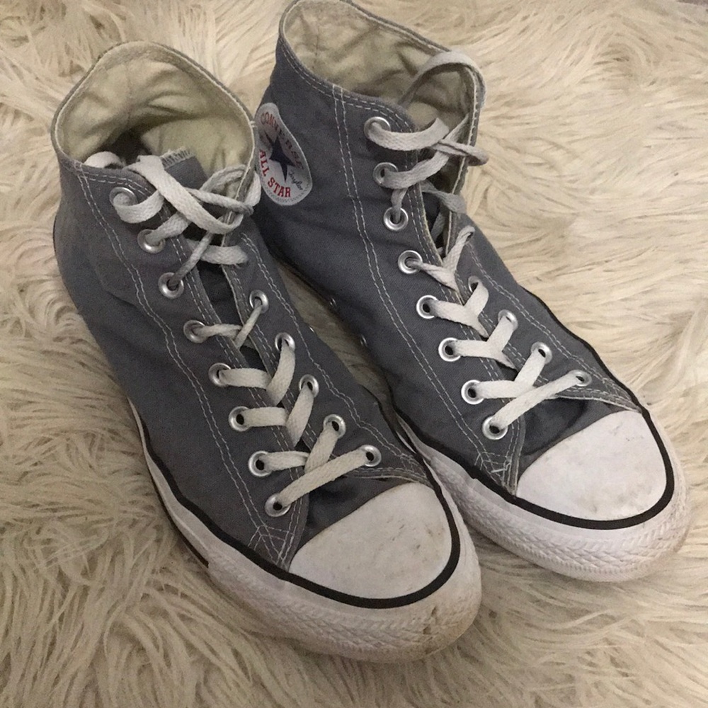 Women’s Grey Converse Shoes